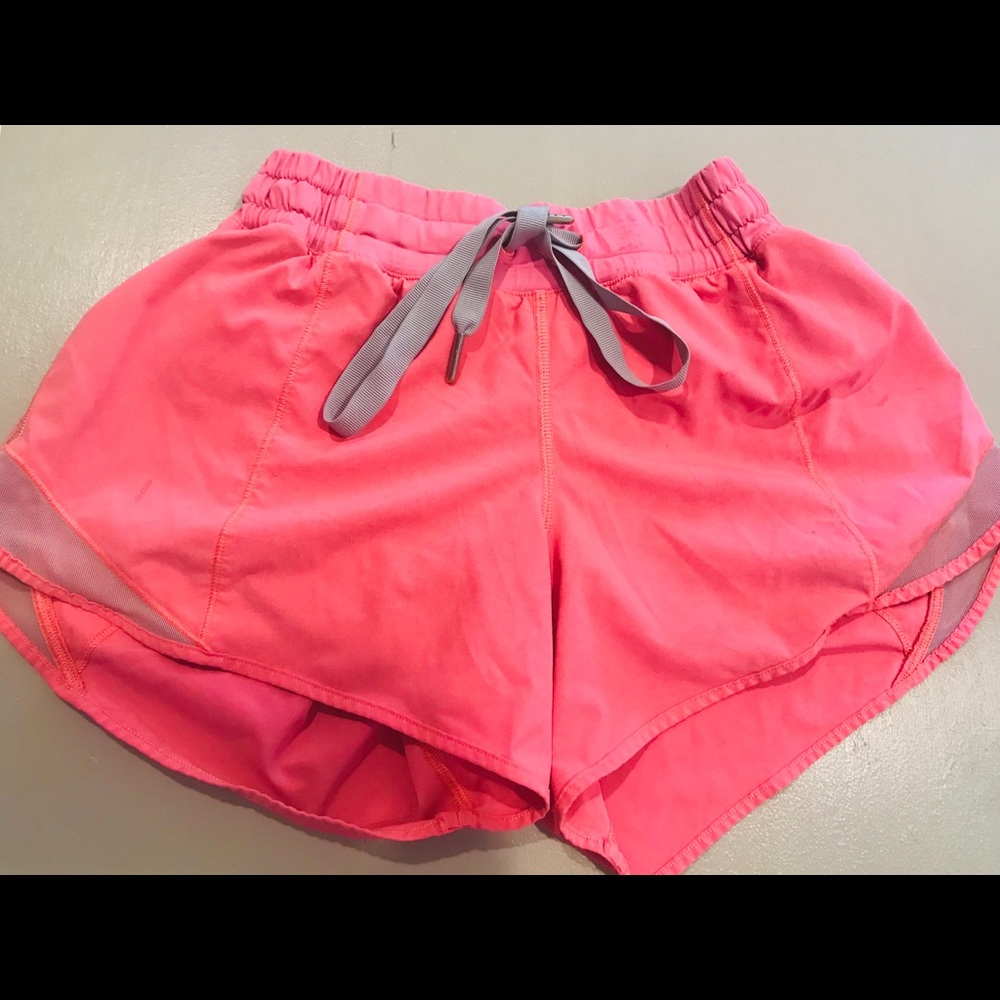 Hottie Hot Lululemon shirts size 4 Hot pink